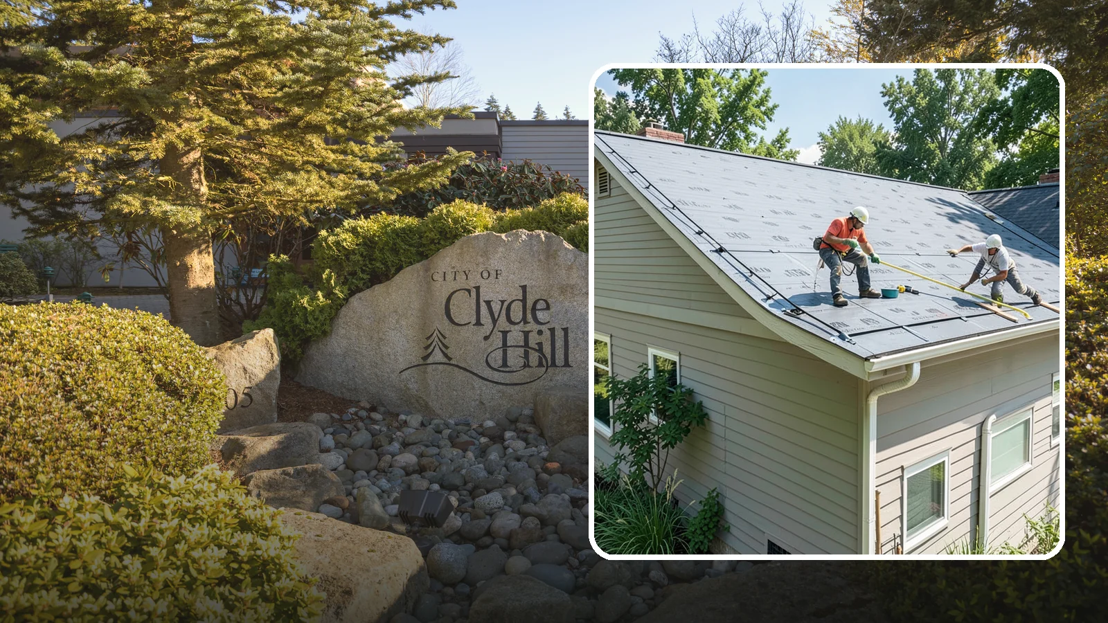Roof Installation in Clyde Hill, King County, WA - A complete new roof system installed with the underlayment, ventilation, and flashing Northwest weather demands.