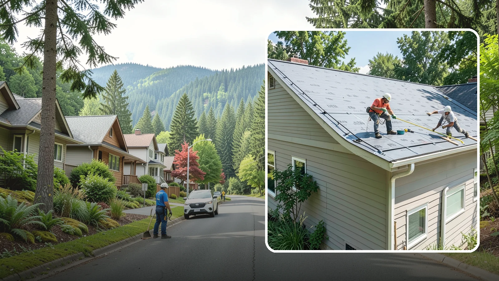 Roof Installation in Darrington, Snohomish County, WA - A complete new roof system installed with the underlayment, ventilation, and flashing Northwest weather demands.