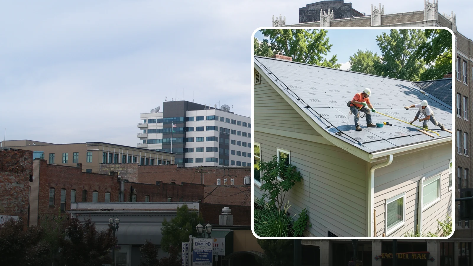 Roof Installation in Everett, Snohomish County, WA - A complete new roof system installed with the underlayment, ventilation, and flashing Northwest weather demands.