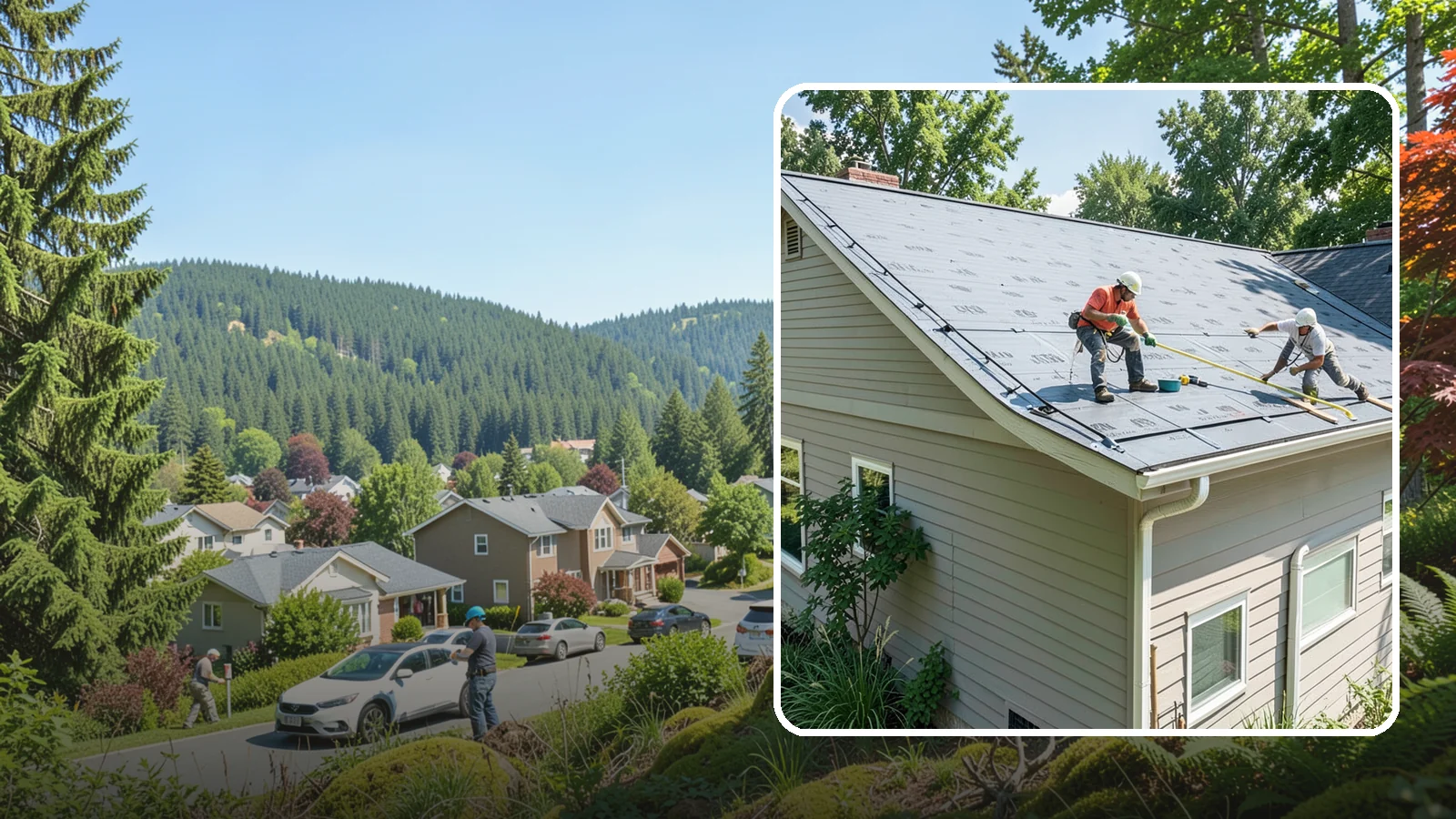 Roof Installation in Index, Snohomish County, WA - A complete new roof system installed with the underlayment, ventilation, and flashing Northwest weather demands.