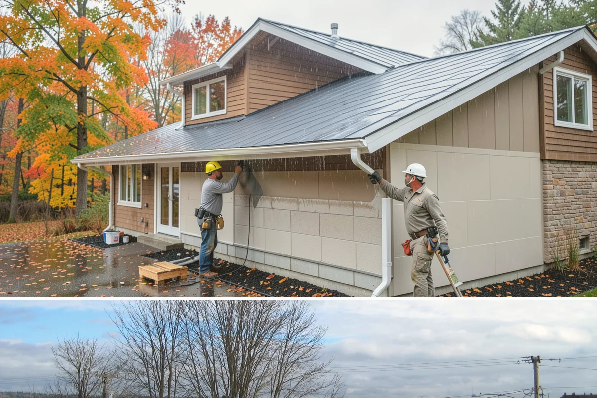 Roof Installation in Langley, Island County, WA - Dry summer weather offers the best conditions for adhesion and a clean, uninterrupted install.