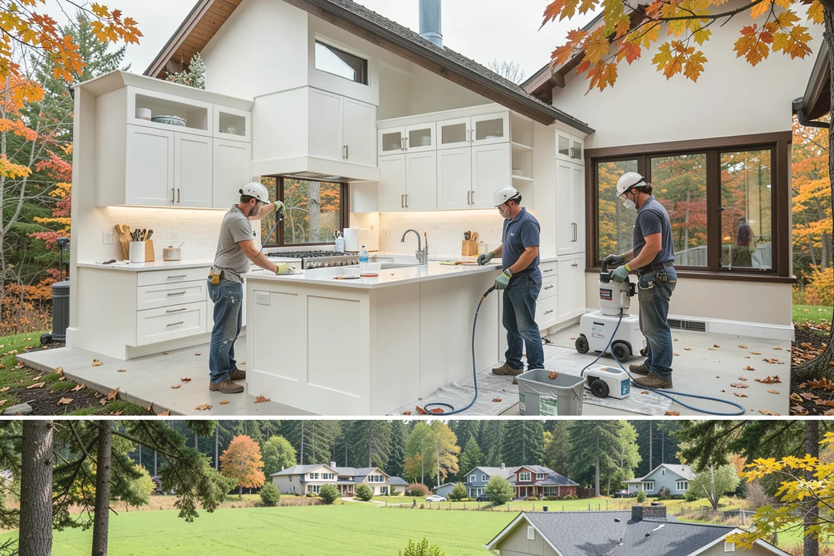 Roof Installation in Lyman, Skagit County, WA - Dry summer weather offers the best conditions for adhesion and a clean, uninterrupted install.
