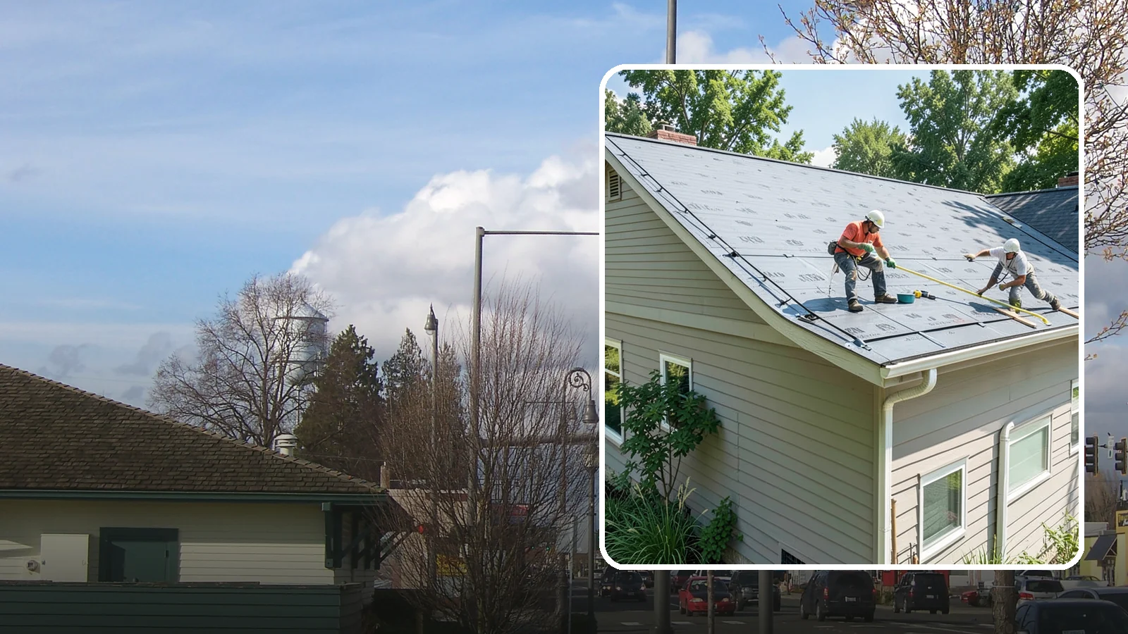 Roof Installation in Marysville, Snohomish County, WA - A complete new roof system installed with the underlayment, ventilation, and flashing Northwest weather demands.