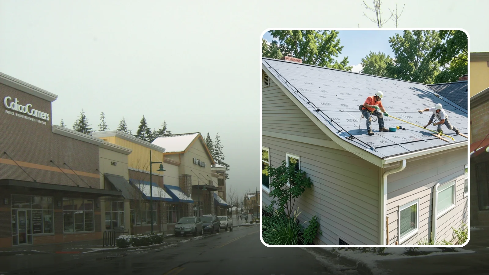 Roof Installation in Mill Creek, Snohomish County, WA - A complete new roof system installed with the underlayment, ventilation, and flashing Northwest weather demands.