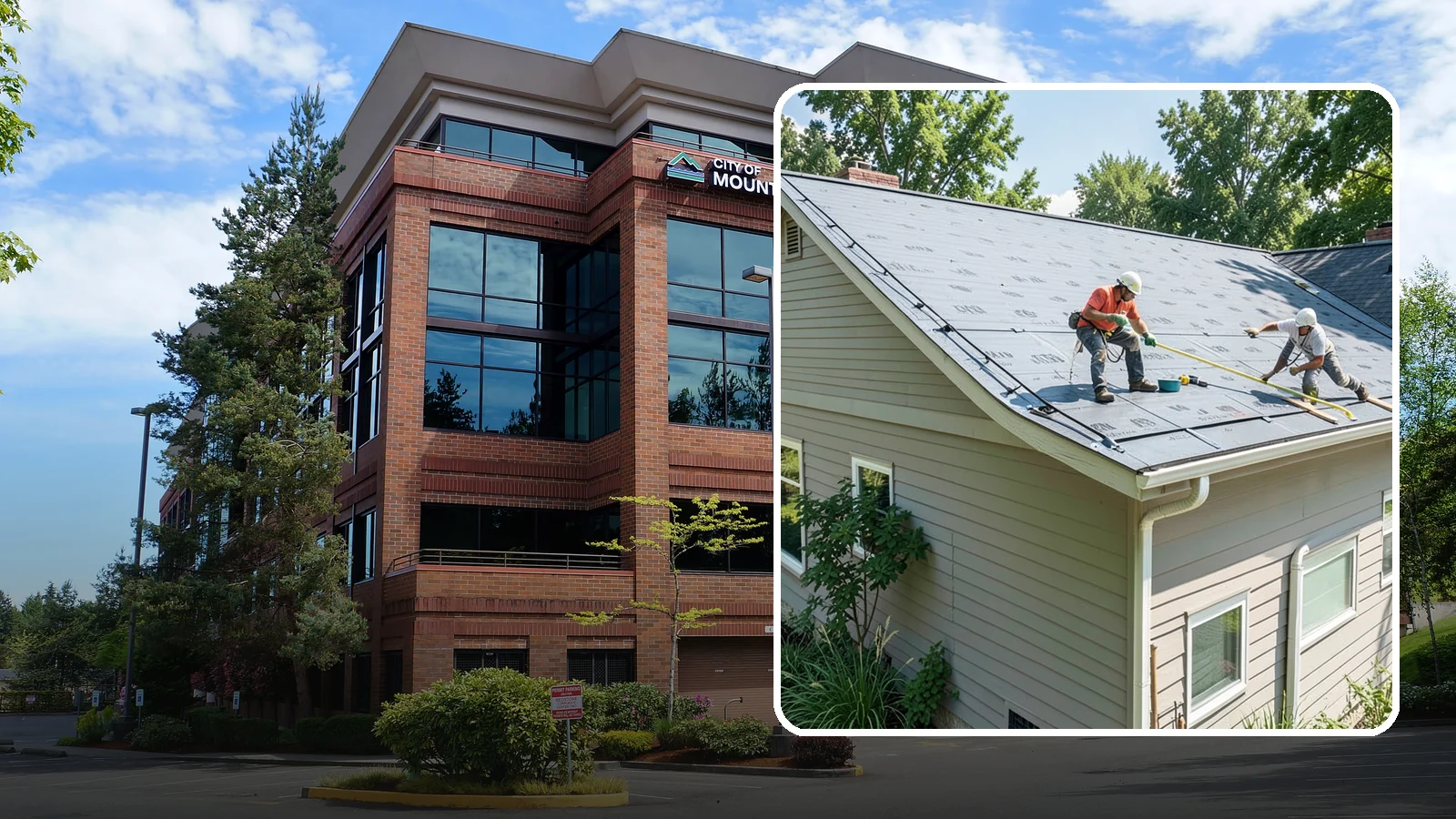 Roof Installation in Mountlake Terrace, Snohomish County, WA - A complete new roof system installed with the underlayment, ventilation, and flashing Northwest weather demands.