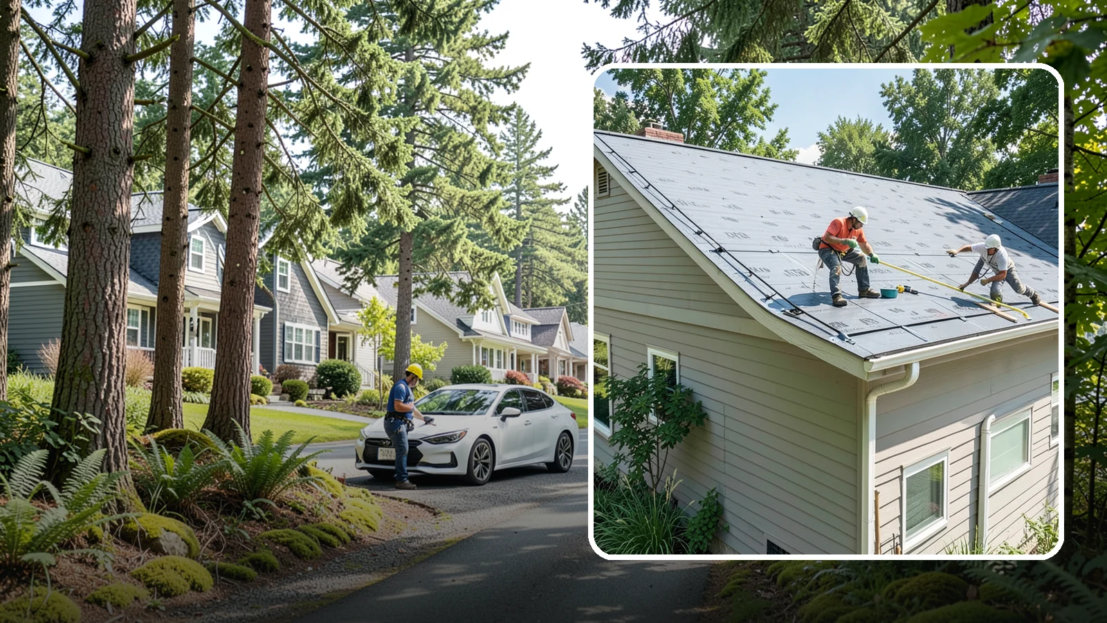 Roof Installation in Normandy Park, King County, WA - A complete new roof system installed with the underlayment, ventilation, and flashing Northwest weather demands.