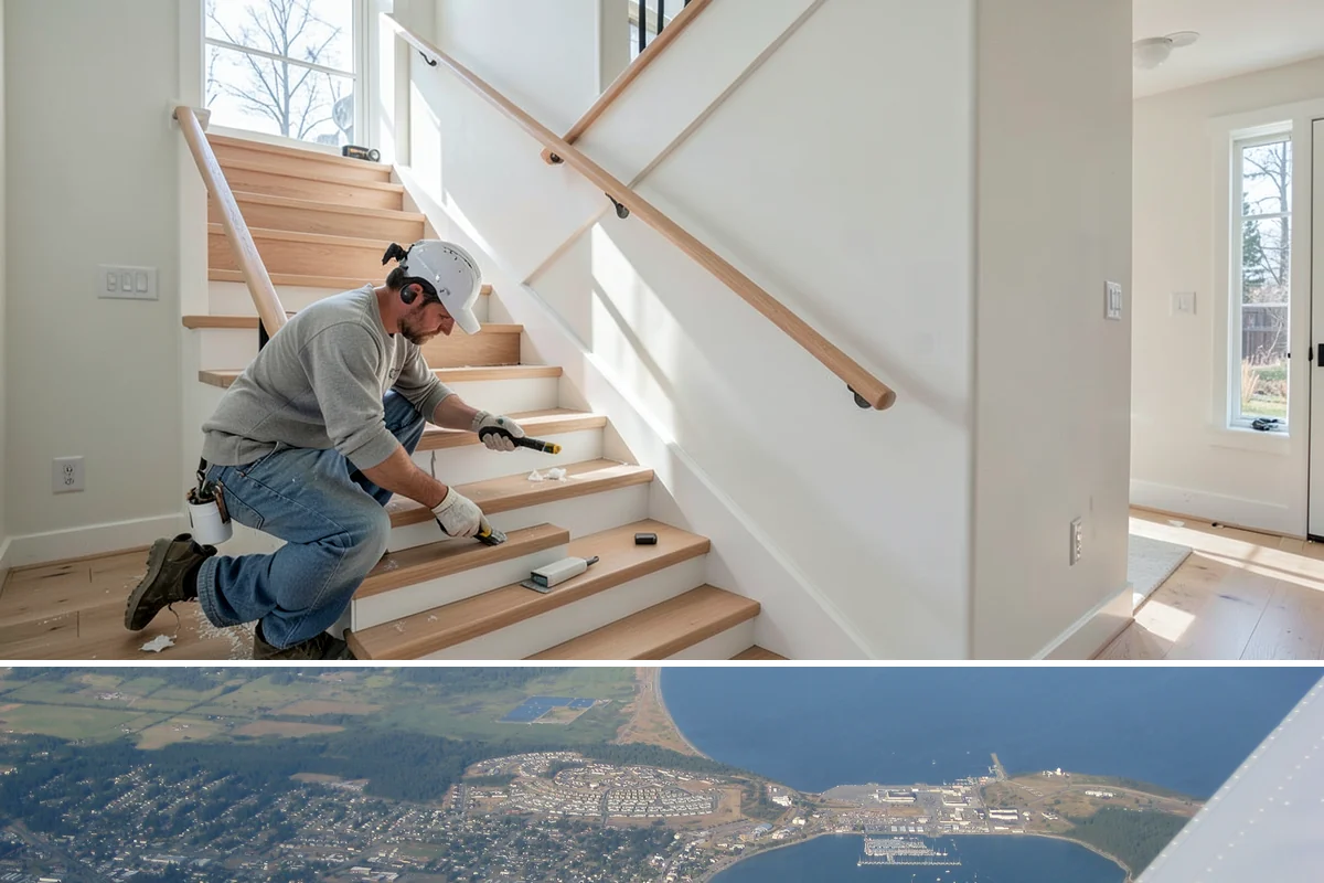 Roof Installation in Oak Harbor, Island County, WA - Dry summer weather offers the best conditions for adhesion and a clean, uninterrupted install.
