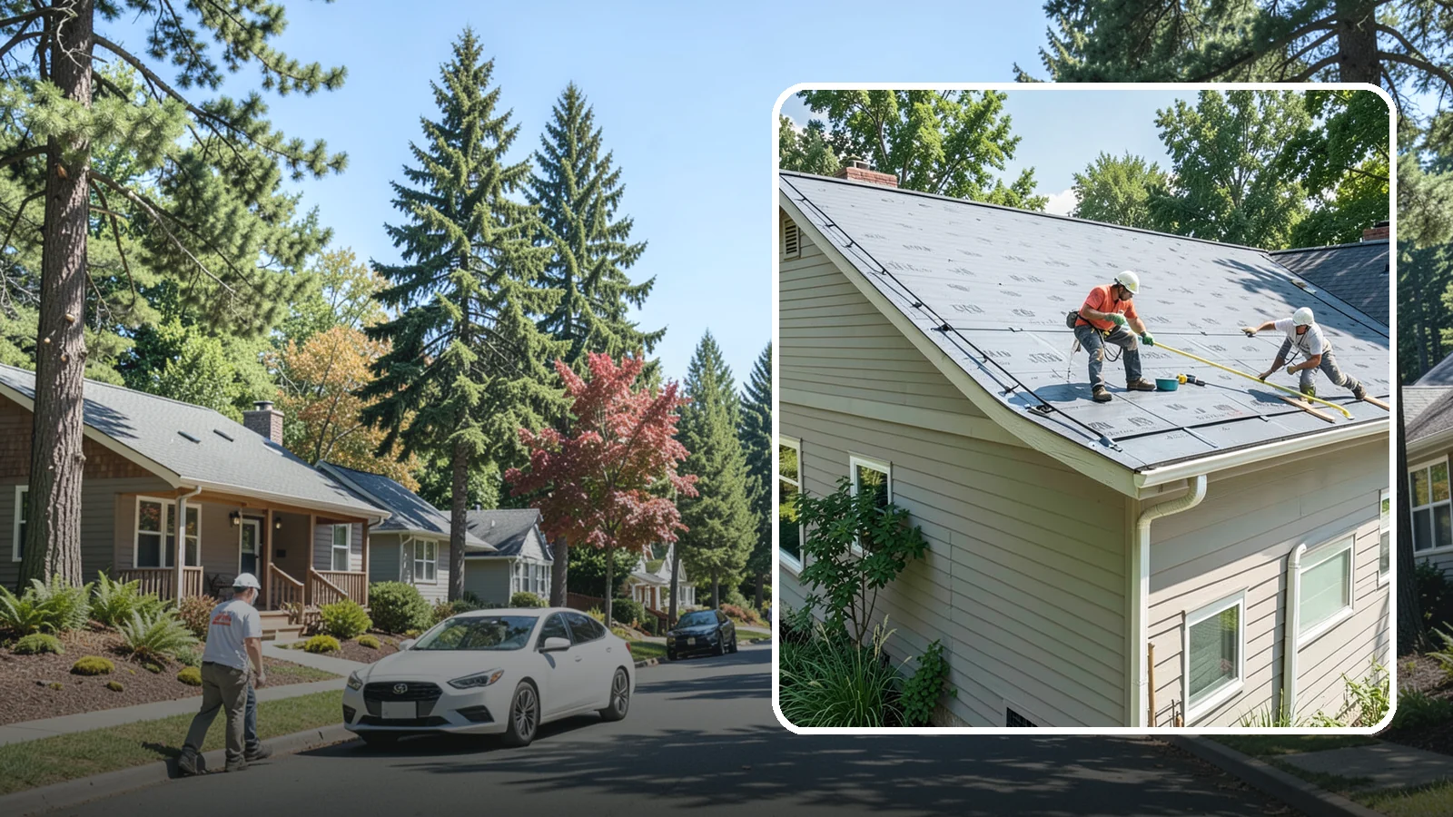 Roof Installation in Orting, Pierce County, WA - A complete new roof system installed with the underlayment, ventilation, and flashing Northwest weather demands.