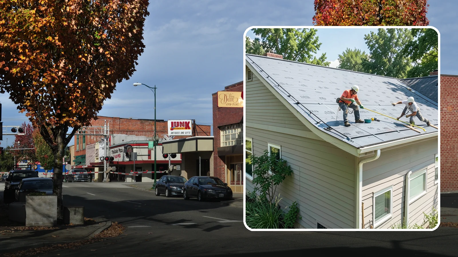 Roof Installation in Puyallup, Pierce County, WA - A complete new roof system installed with the underlayment, ventilation, and flashing Northwest weather demands.