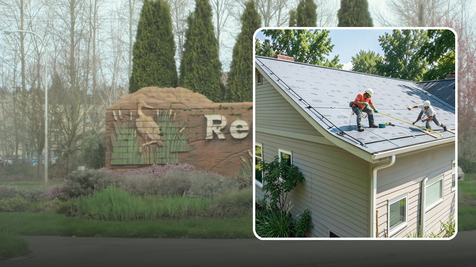 Roof Installation in Renton, King County, WA - A complete new roof system installed with the underlayment, ventilation, and flashing Northwest weather demands.