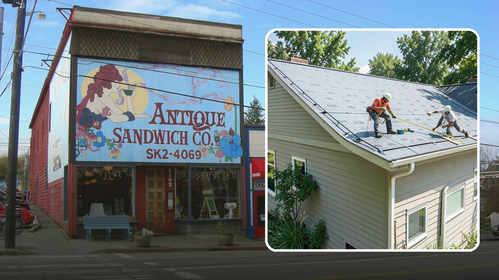Roof Installation in Ruston, Pierce County, WA - A complete new roof system installed with the underlayment, ventilation, and flashing Northwest weather demands.