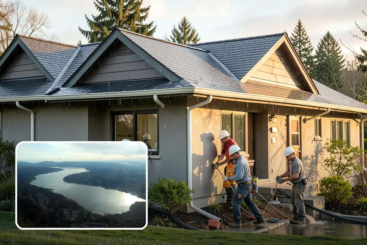 Roof Installation in Sammamish, King County, WA - Full weather protection for your home