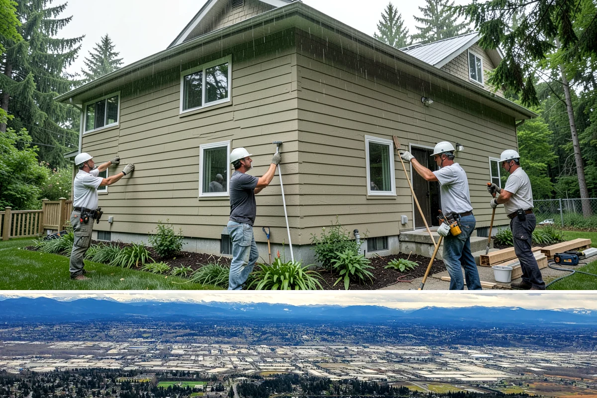 Roof Installation in SeaTac, King County, WA - Dry summer weather offers the best conditions for adhesion and a clean, uninterrupted install.