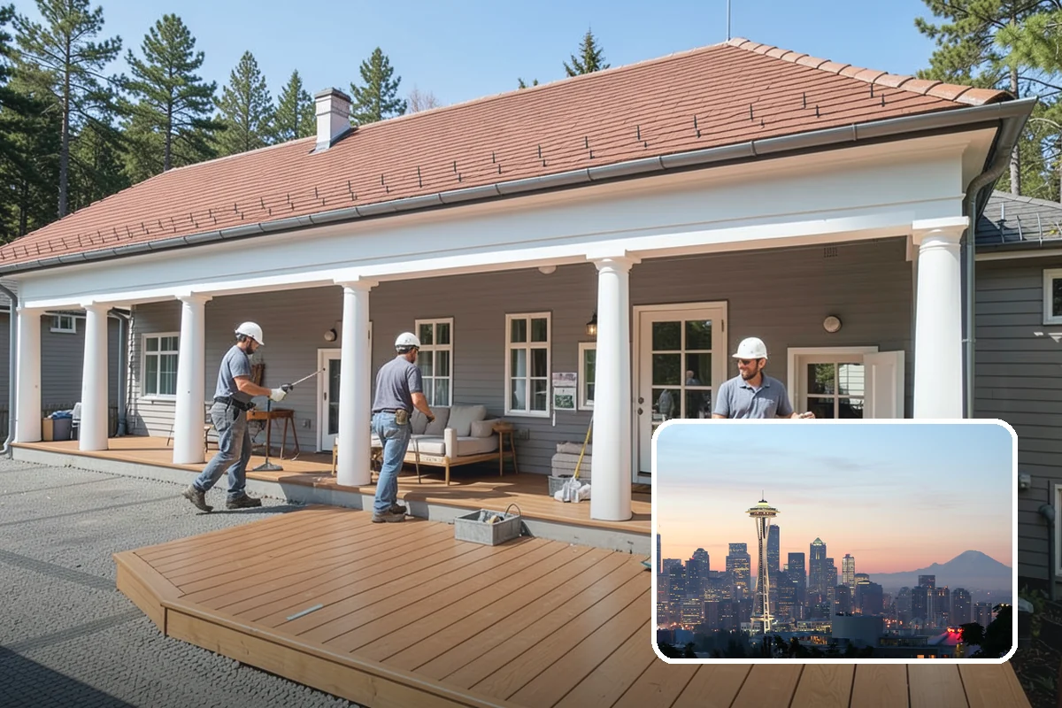 Roof Installation in Seattle, King County, WA - Full weather protection for your home