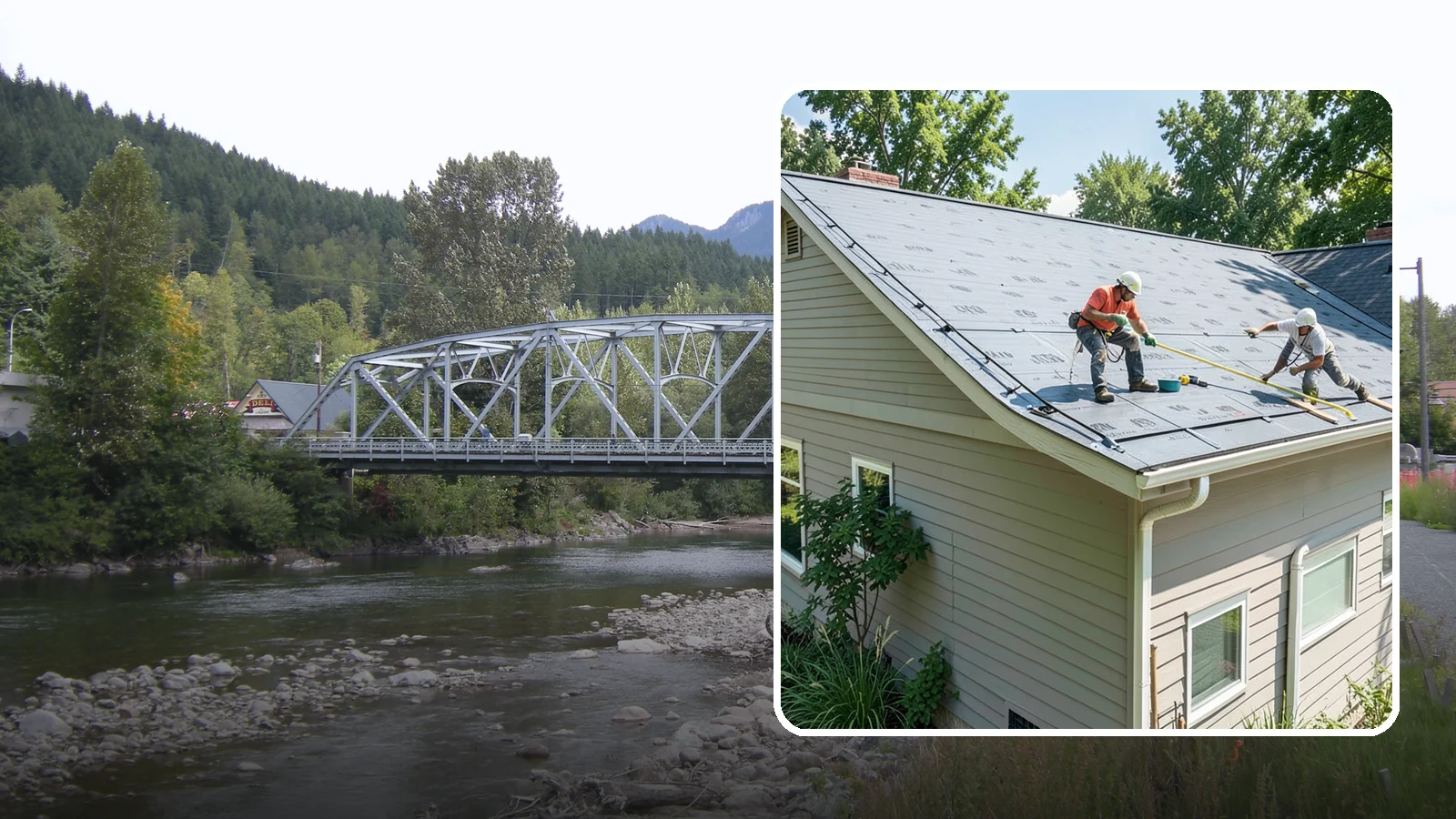 Roof Installation in Skykomish, King County, WA - A complete new roof system installed with the underlayment, ventilation, and flashing Northwest weather demands.