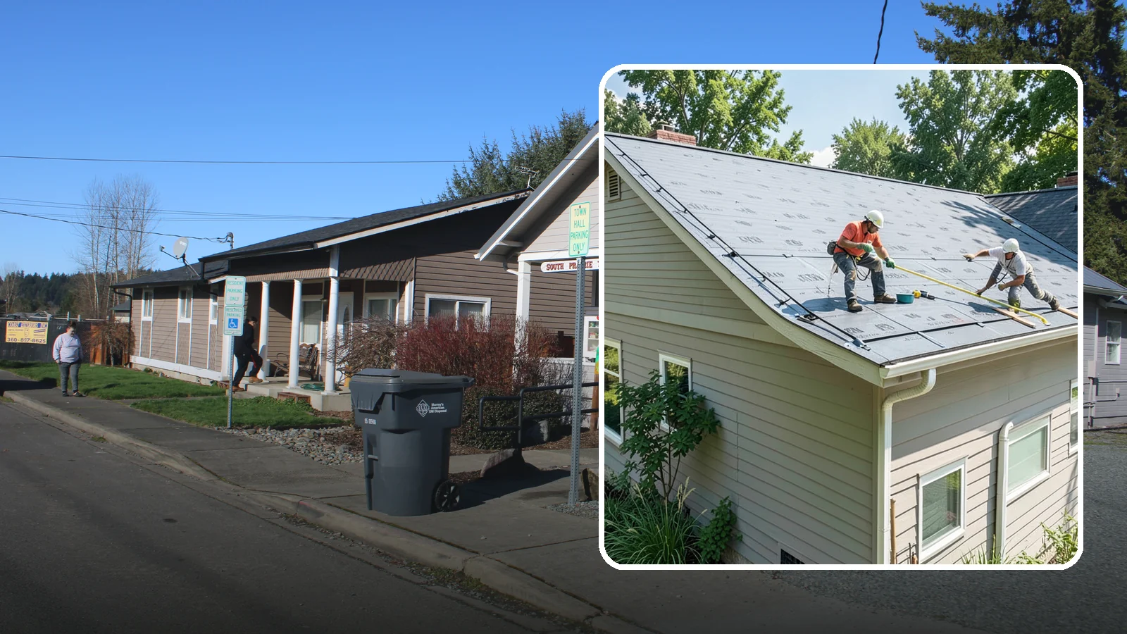 Roof Installation in South Prairie, Pierce County, WA - A complete new roof system installed with the underlayment, ventilation, and flashing Northwest weather demands.