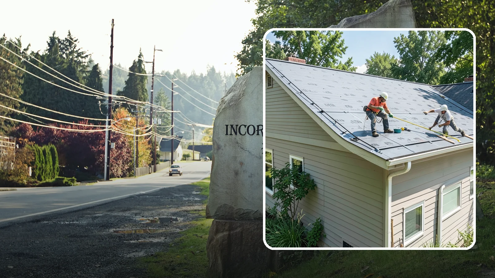 Roof Installation in Wilkeson, Pierce County, WA - A complete new roof system installed with the underlayment, ventilation, and flashing Northwest weather demands.
