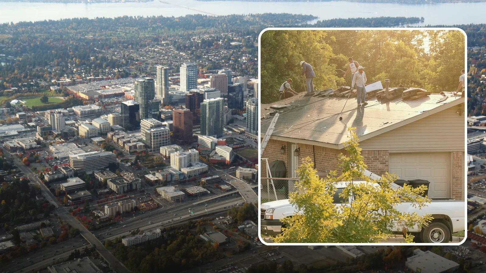 Roof Repair in Bellevue, King County, WA - Targeted roof repair that stops leaks and restores protection before minor damage becomes major.