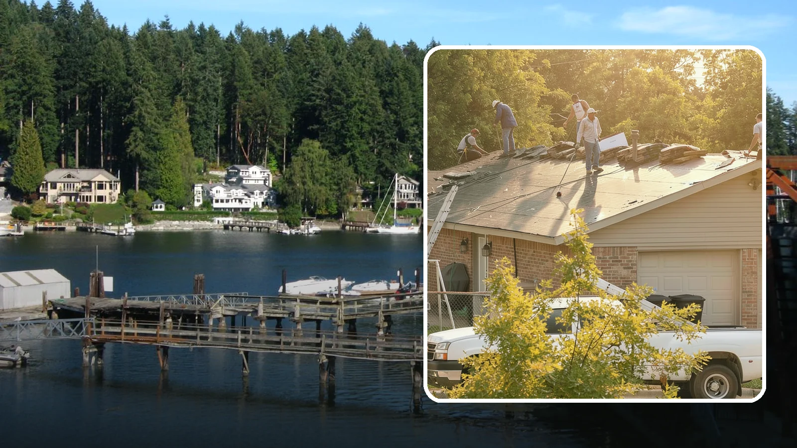 Roof Repair in Gig Harbor, Pierce County, WA - Targeted roof repair that stops leaks and restores protection before minor damage becomes major.