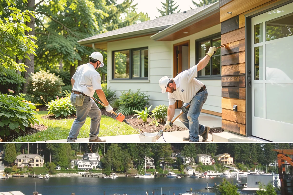 Roof Repair in Gig Harbor, Pierce County, WA - Repairs can be made year-round, though dry days allow the most reliable sealing.