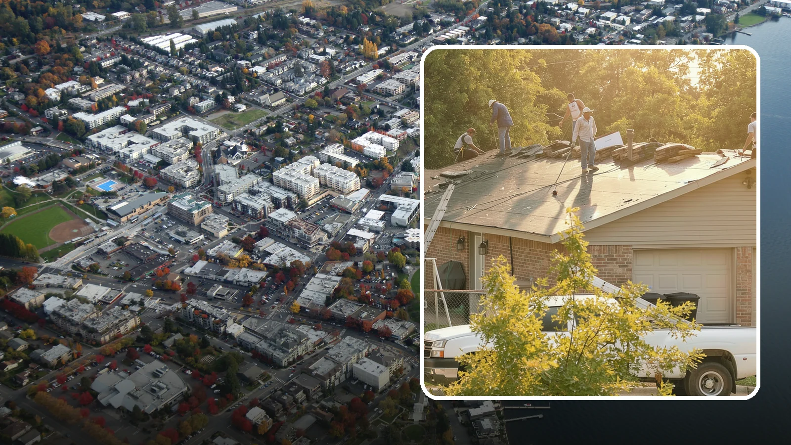 Roof Repair in Kirkland, King County, WA - Targeted roof repair that stops leaks and restores protection before minor damage becomes major.