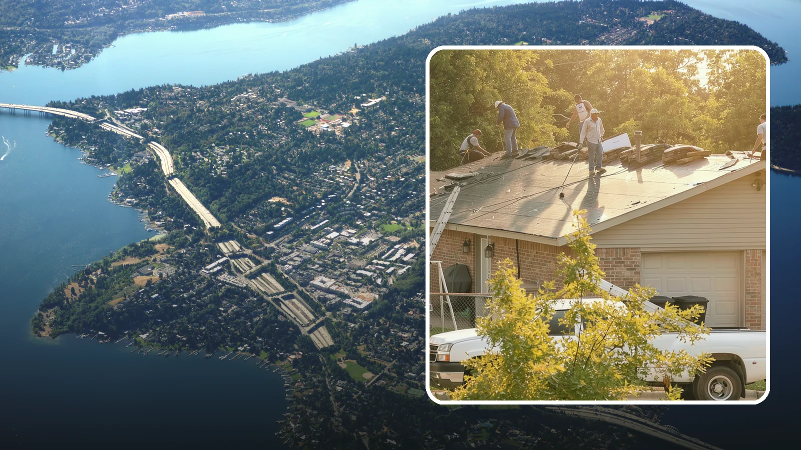 Roof Repair in Mercer Island, King County, WA - Targeted roof repair that stops leaks and restores protection before minor damage becomes major.