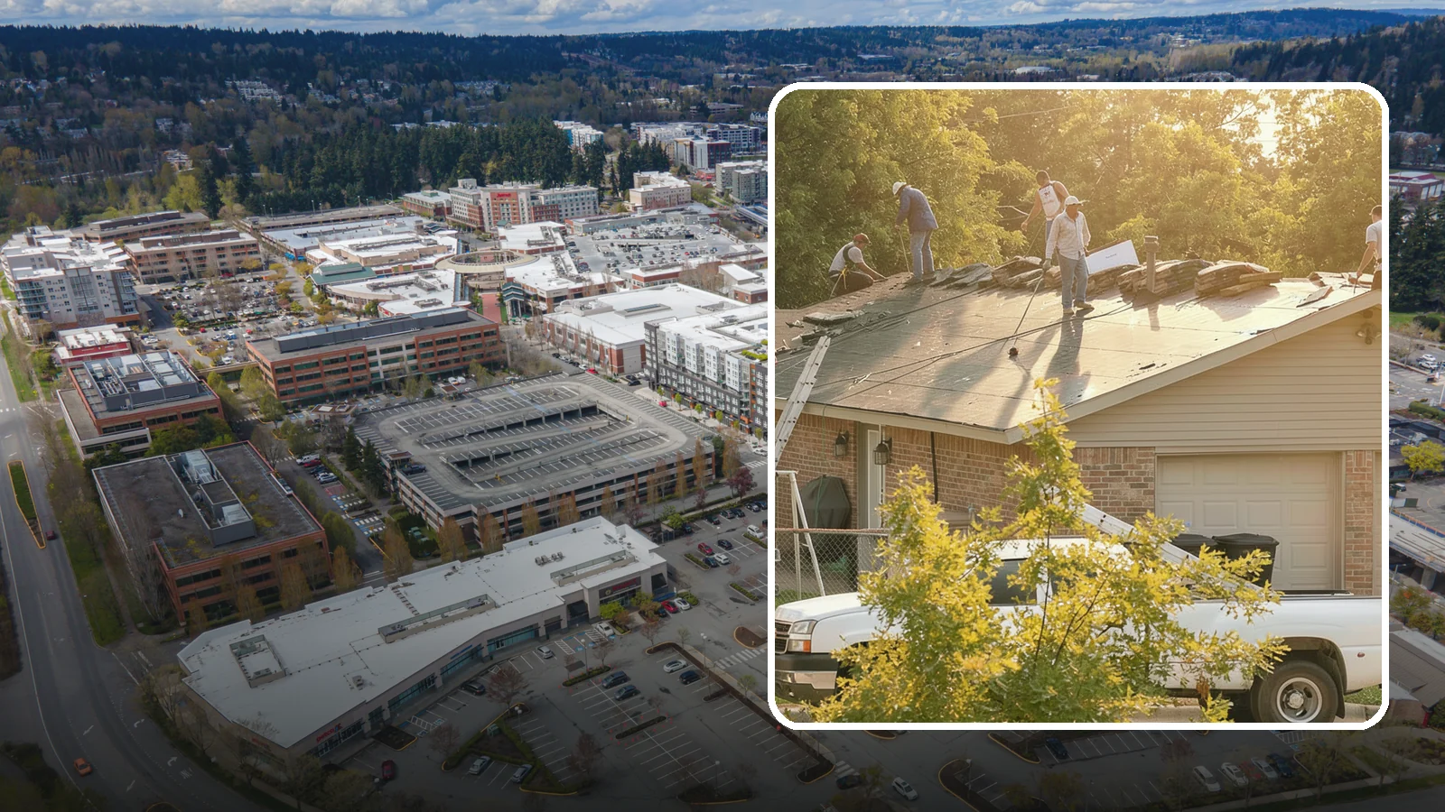 Roof Repair in Redmond, King County, WA - Targeted roof repair that stops leaks and restores protection before minor damage becomes major.
