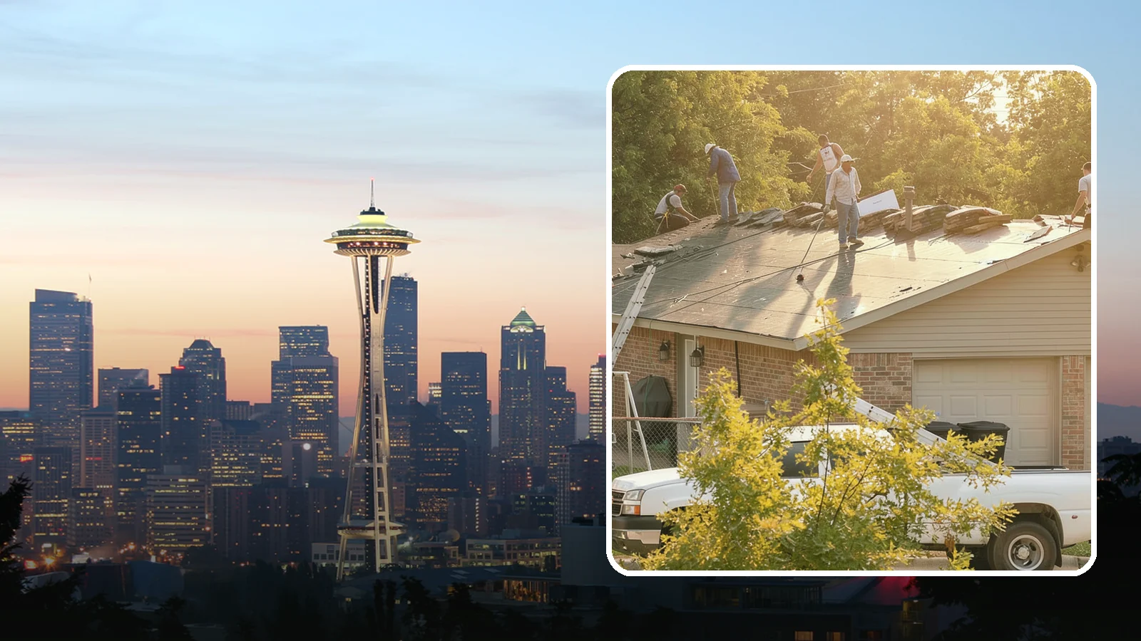 Roof Repair in Seattle, King County, WA - Targeted roof repair that stops leaks and restores protection before minor damage becomes major.