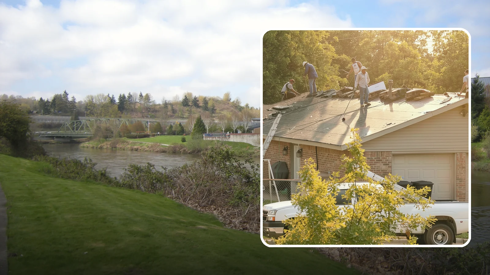 Roof Repair in Tukwila, King County, WA - Targeted roof repair that stops leaks and restores protection before minor damage becomes major.