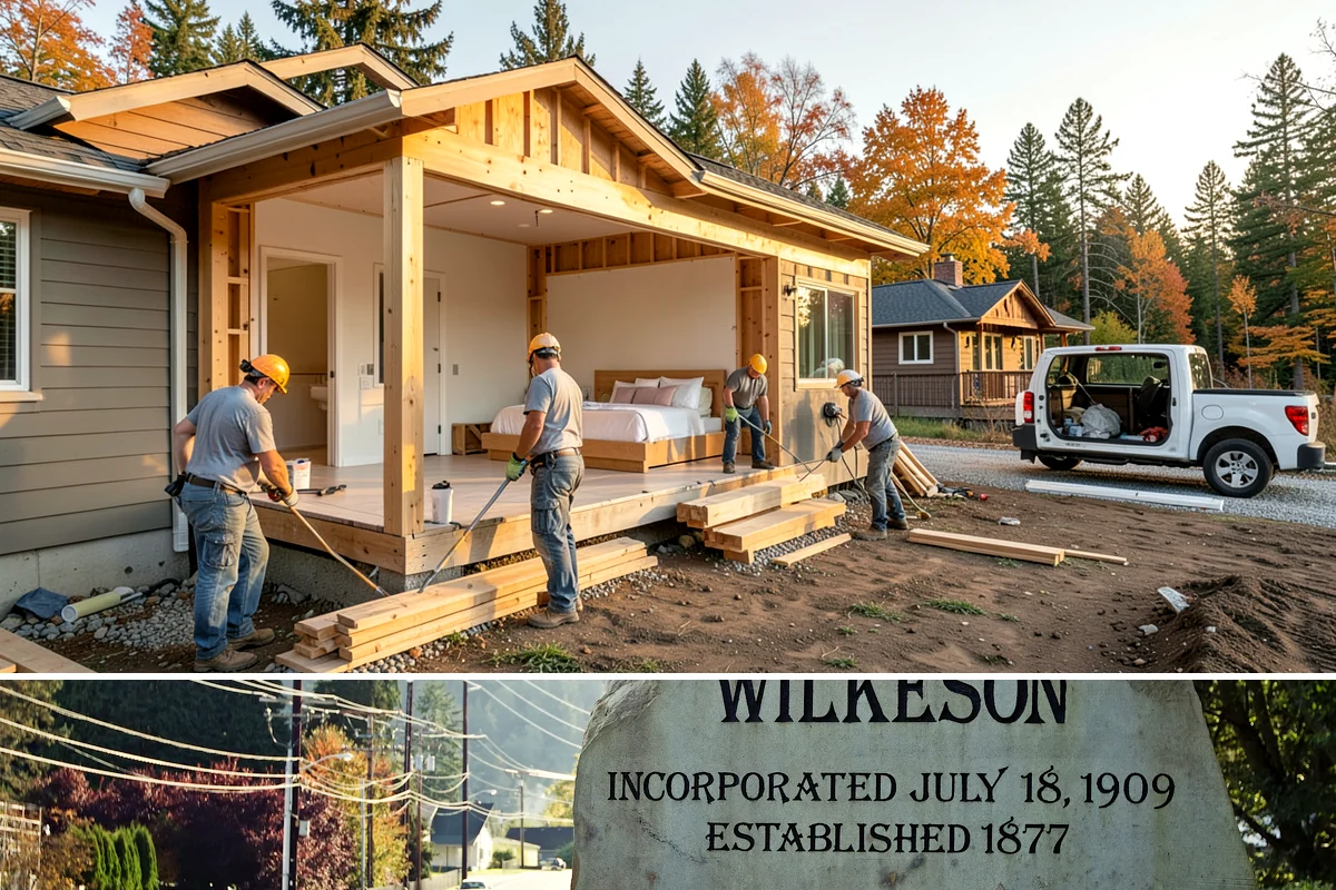 Roof Repair in Wilkeson, Pierce County, WA - Repairs can be made year-round, though dry days allow the most reliable sealing.