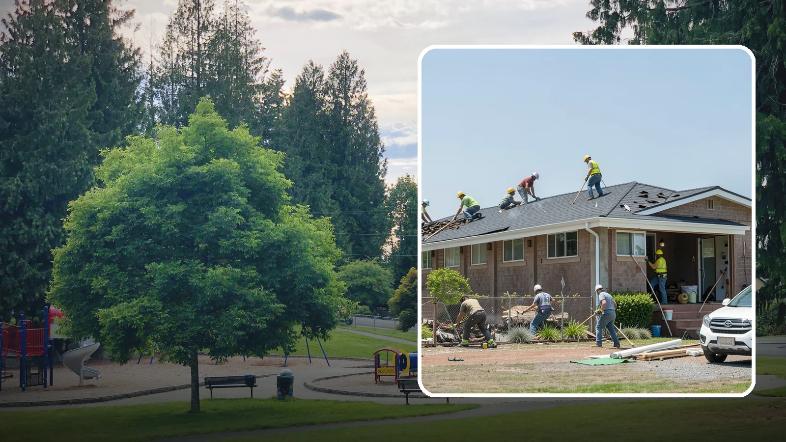 Roof Replacement in Bonney Lake, Pierce County, WA - A full roof replacement that removes your worn roof and installs a durable new system built for PNW rain.