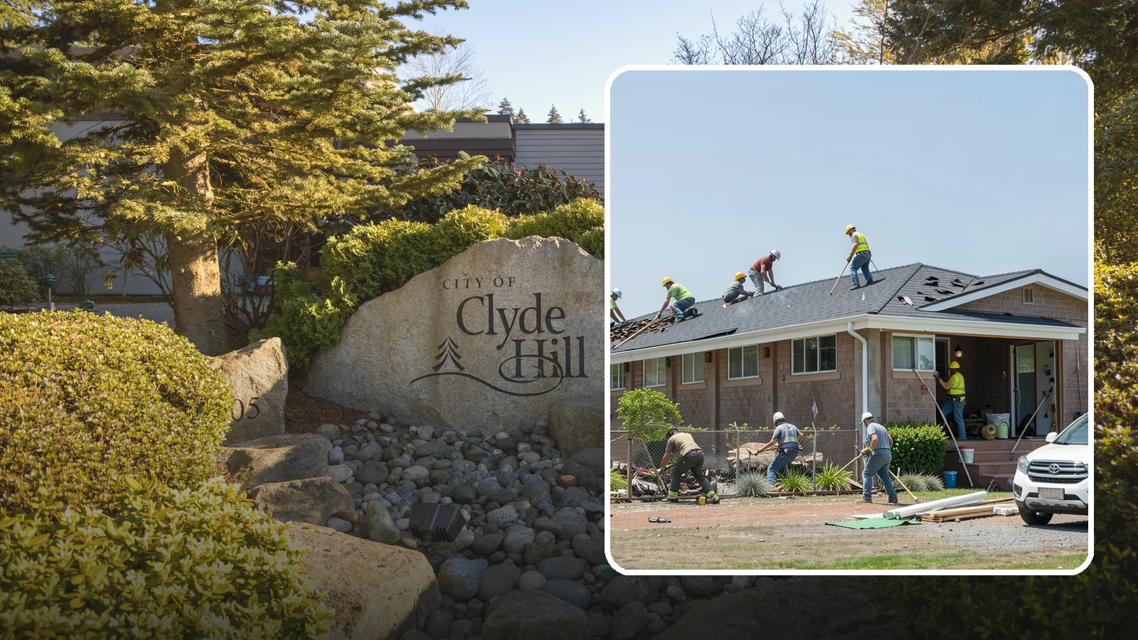Roof Replacement in Clyde Hill, King County, WA - A full roof replacement that removes your worn roof and installs a durable new system built for PNW rain.