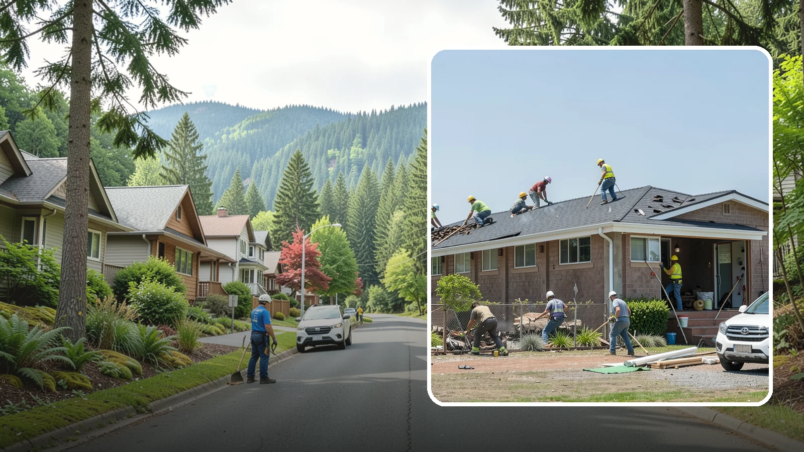 Roof Replacement in Darrington, Snohomish County, WA - A full roof replacement that removes your worn roof and installs a durable new system built for PNW rain.