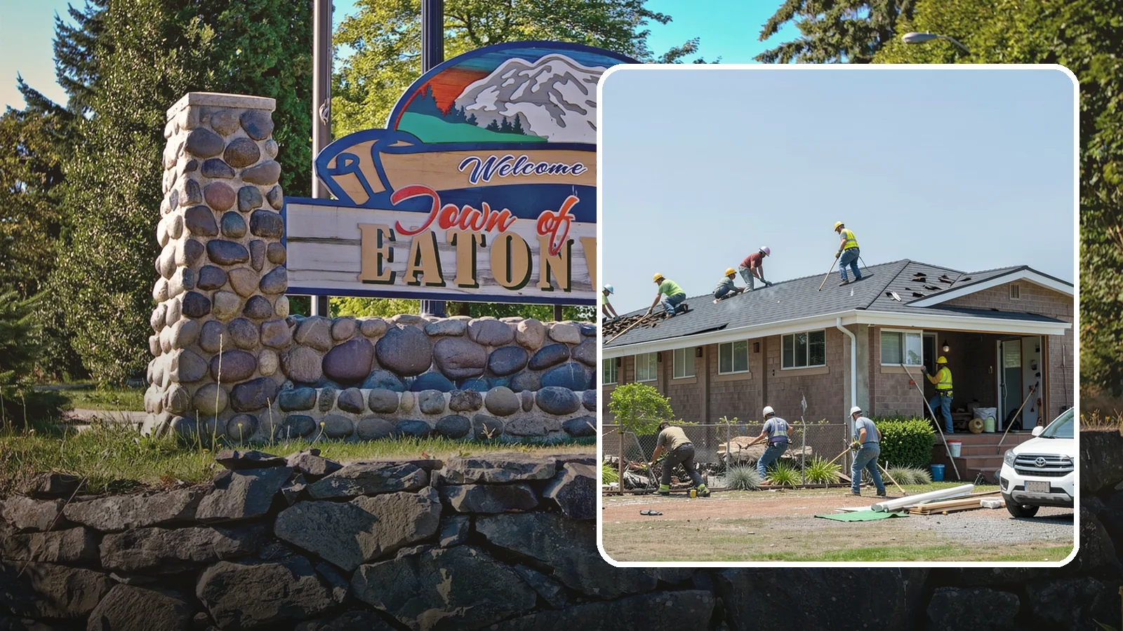 Roof Replacement in Eatonville, Pierce County, WA - A full roof replacement that removes your worn roof and installs a durable new system built for PNW rain.