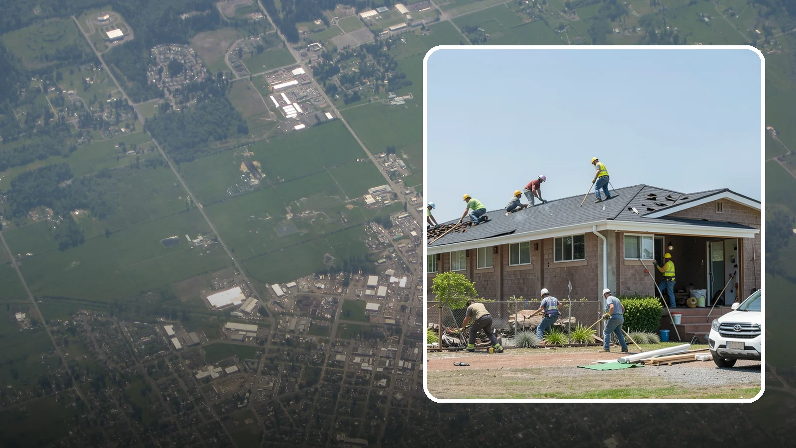 Roof Replacement in Enumclaw, King County, WA - A full roof replacement that removes your worn roof and installs a durable new system built for PNW rain.