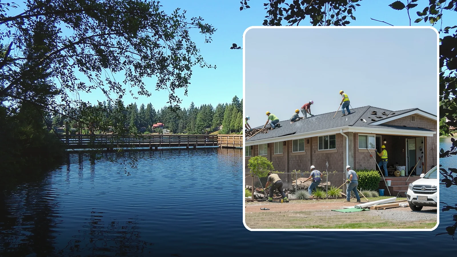 Roof Replacement in Federal Way, King County, WA - A full roof replacement that removes your worn roof and installs a durable new system built for PNW rain.