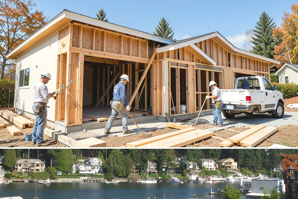 Roof Replacement in Gig Harbor, Pierce County, WA - Summer scheduling keeps the deck dry during tear-off and ensures proper shingle sealing.