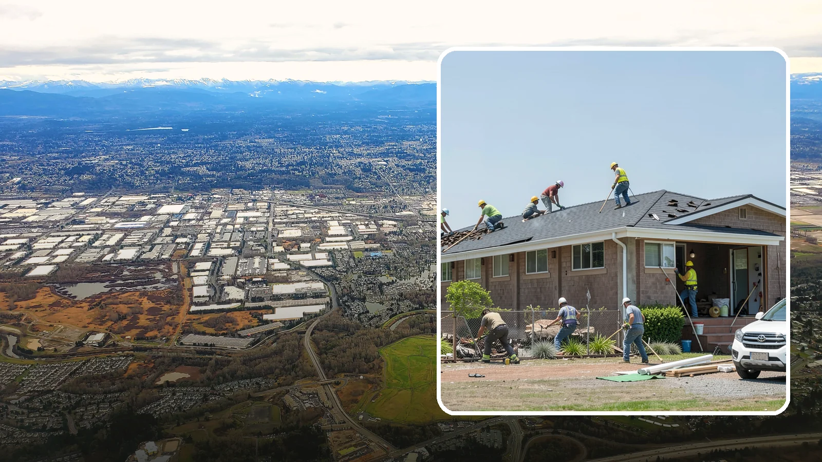 Roof Replacement in Kent, King County, WA - A full roof replacement that removes your worn roof and installs a durable new system built for PNW rain.