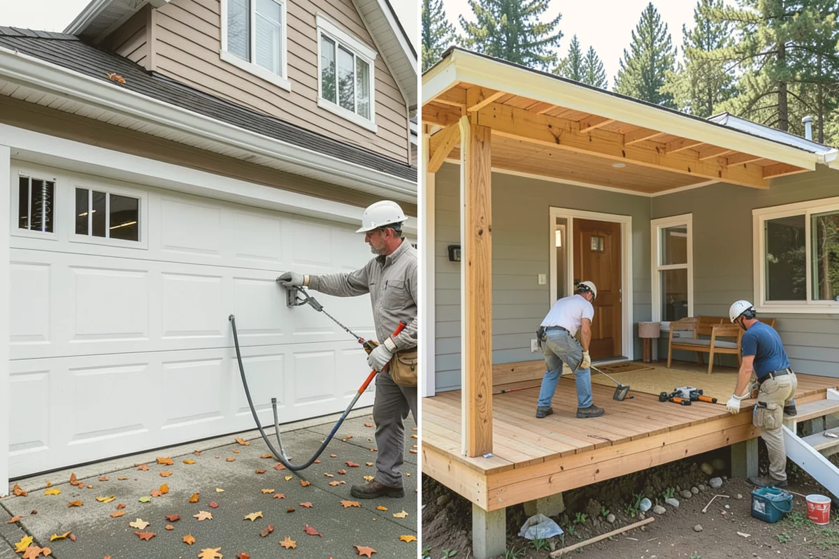 Roof Replacement in Langley, Island County, WA - Remove the old roofing down to the deck