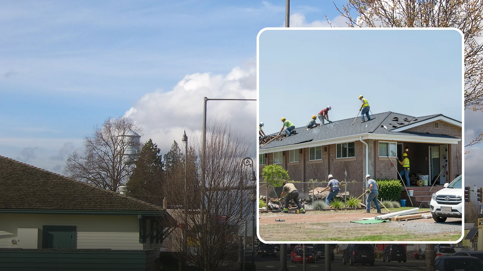 Roof Replacement in Marysville, Snohomish County, WA - A full roof replacement that removes your worn roof and installs a durable new system built for PNW rain.