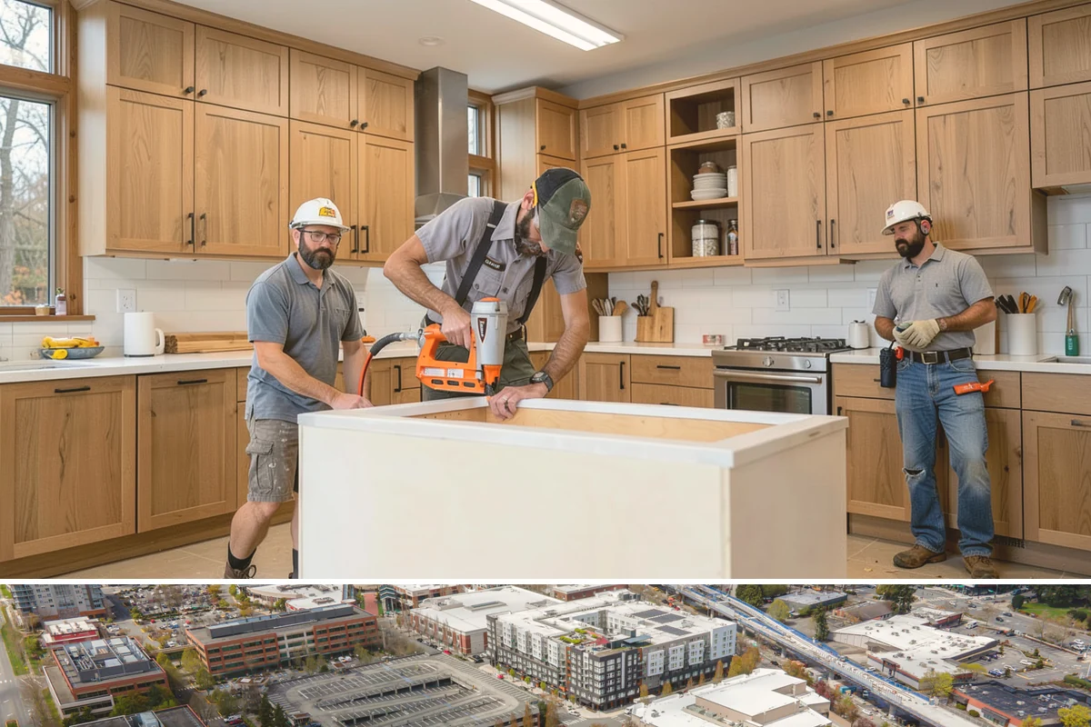 Roof Replacement in Redmond, King County, WA - Summer scheduling keeps the deck dry during tear-off and ensures proper shingle sealing.