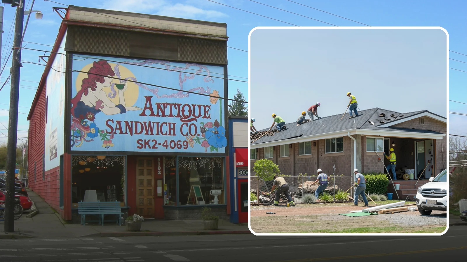 Roof Replacement in Ruston, Pierce County, WA - A full roof replacement that removes your worn roof and installs a durable new system built for PNW rain.