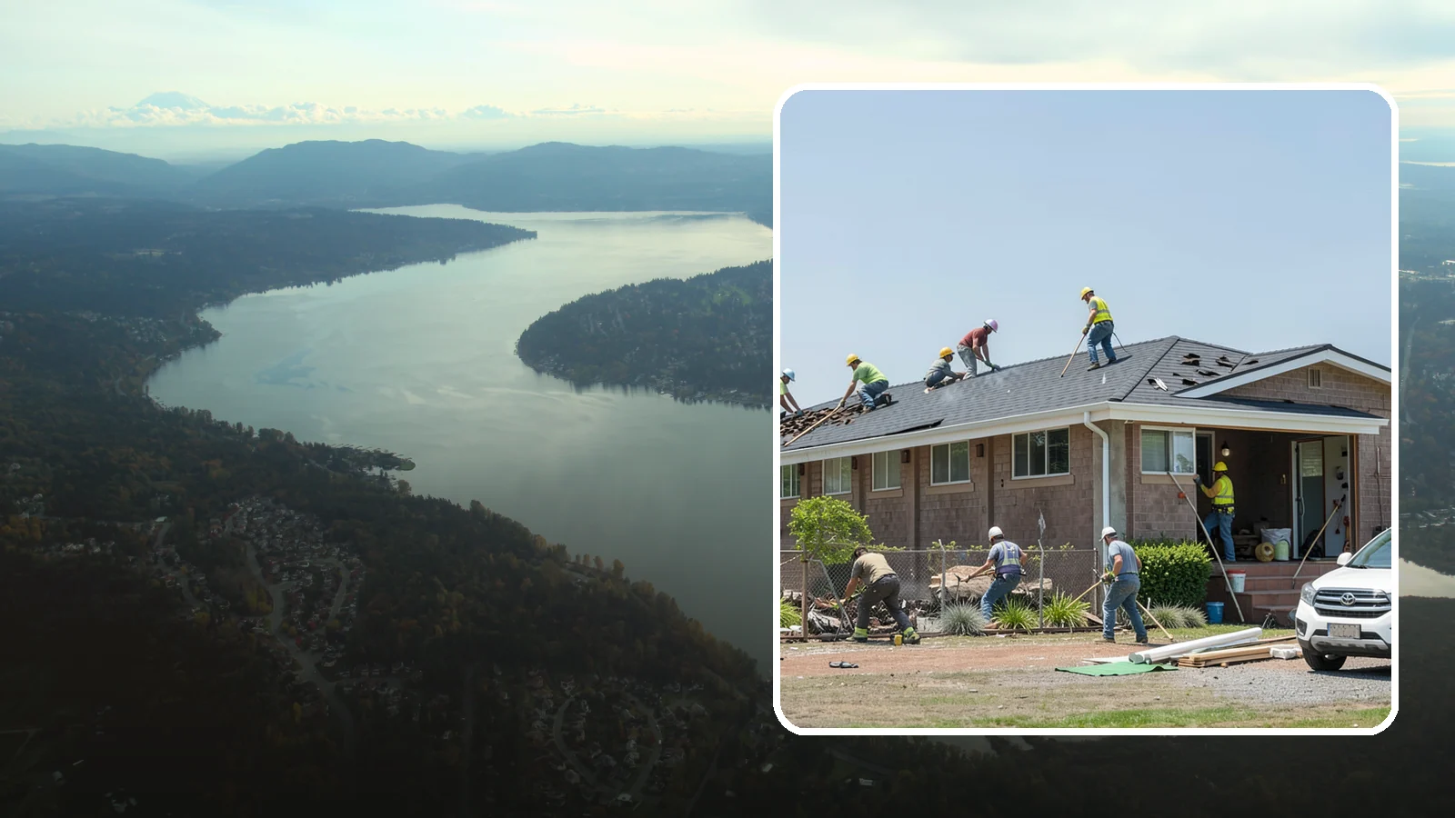 Roof Replacement in Sammamish, King County, WA - A full roof replacement that removes your worn roof and installs a durable new system built for PNW rain.