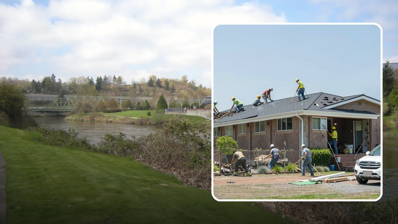 Roof Replacement in Tukwila, King County, WA - A full roof replacement that removes your worn roof and installs a durable new system built for PNW rain.