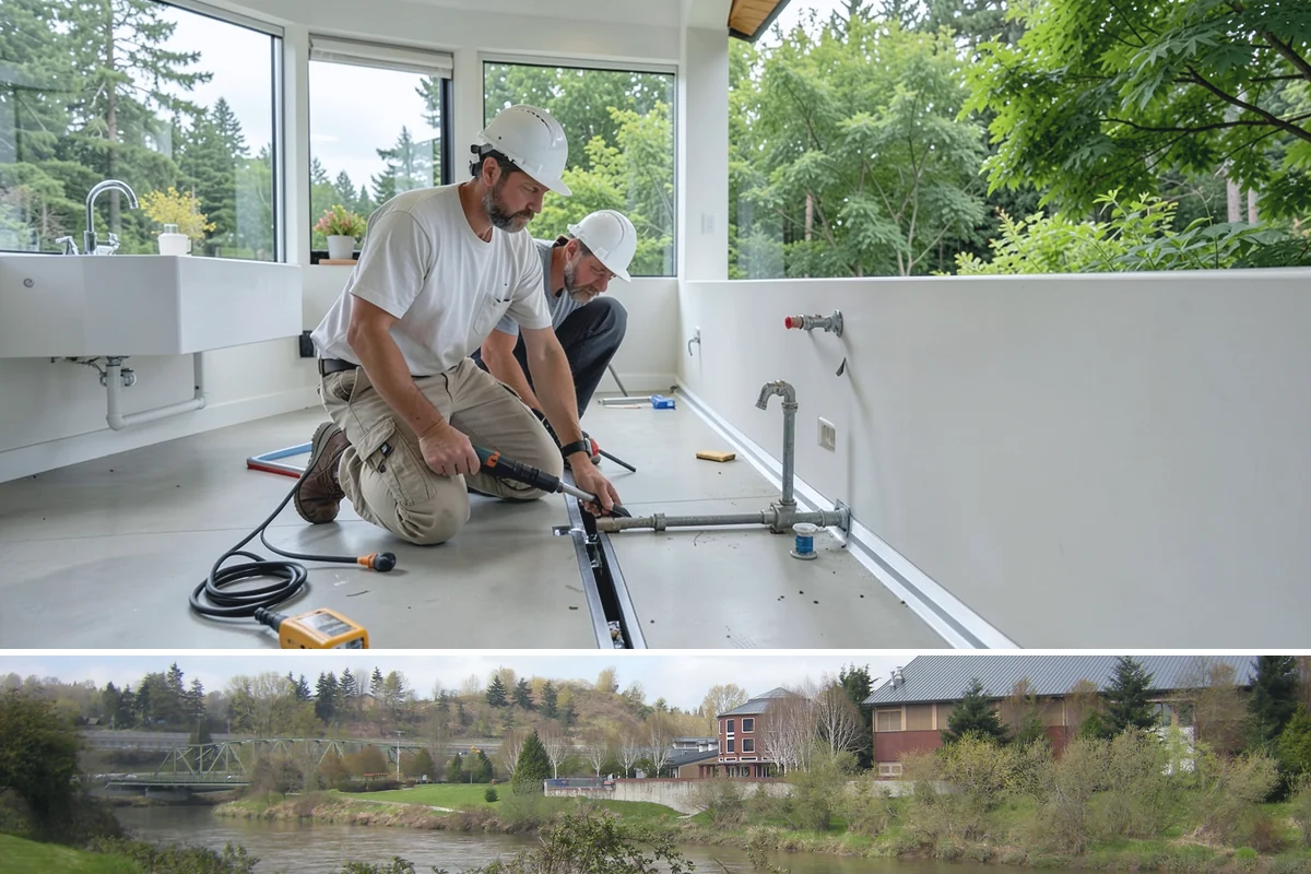 Roof Replacement in Tukwila, King County, WA - Summer scheduling keeps the deck dry during tear-off and ensures proper shingle sealing.