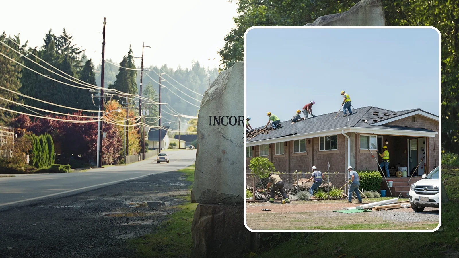 Roof Replacement in Wilkeson, Pierce County, WA - A full roof replacement that removes your worn roof and installs a durable new system built for PNW rain.