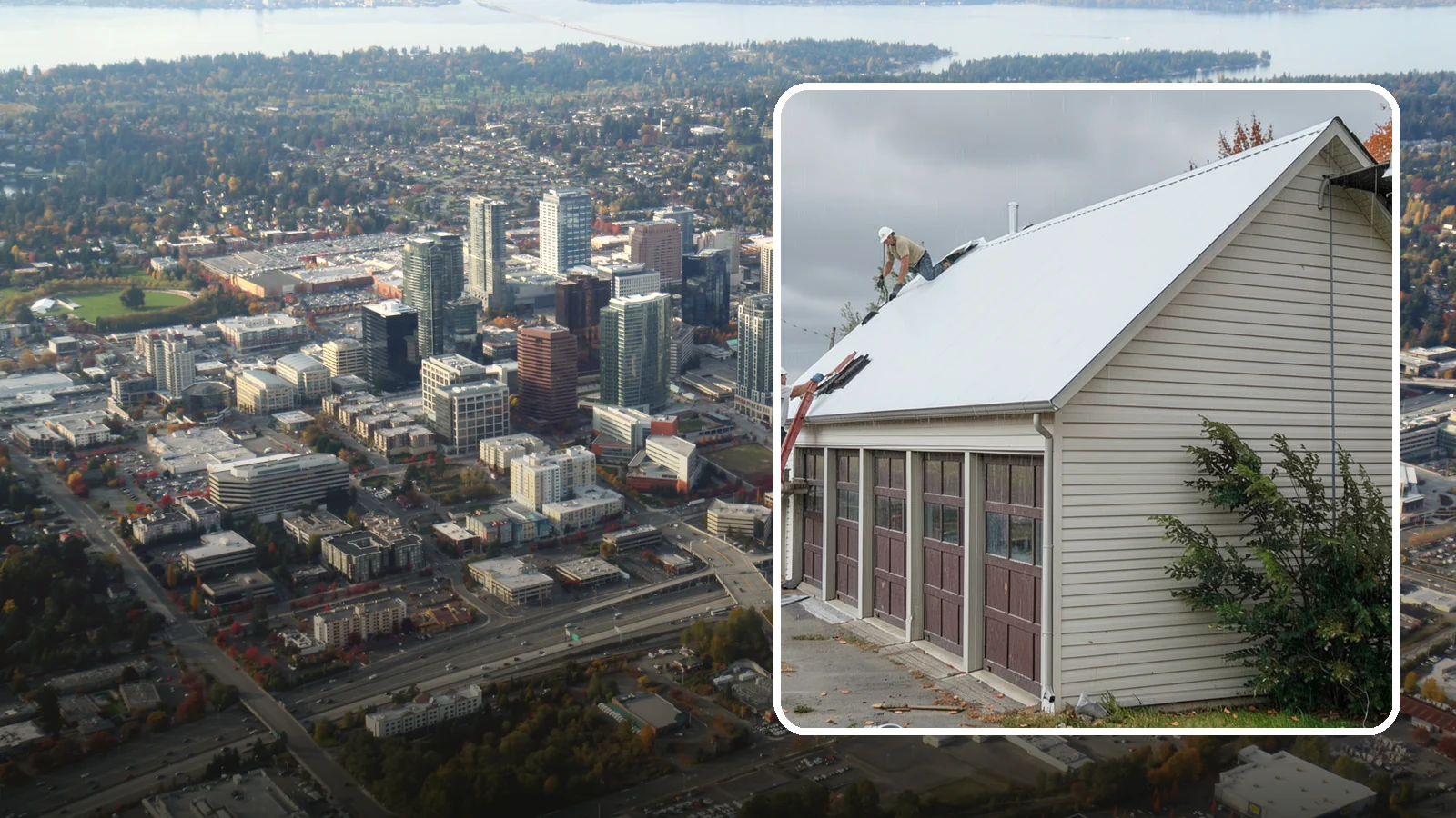 Roof Tear-Off in Bellevue, King County, WA - Professional roof tear-off that fully strips old roofing and prepares a clean deck for your new system.