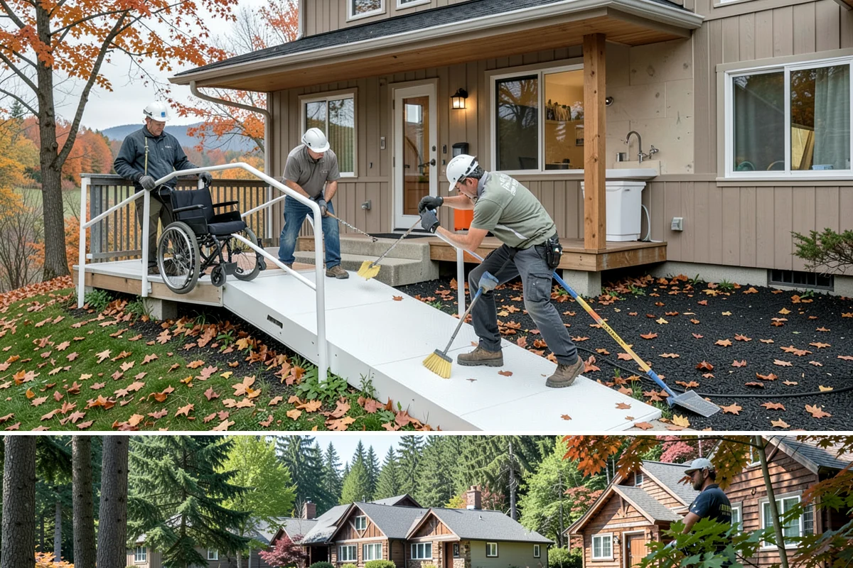 Roof Tear-Off in Edgewood, Pierce County, WA - Tear-offs are scheduled in dry weather so the exposed deck stays protected until re-covered.