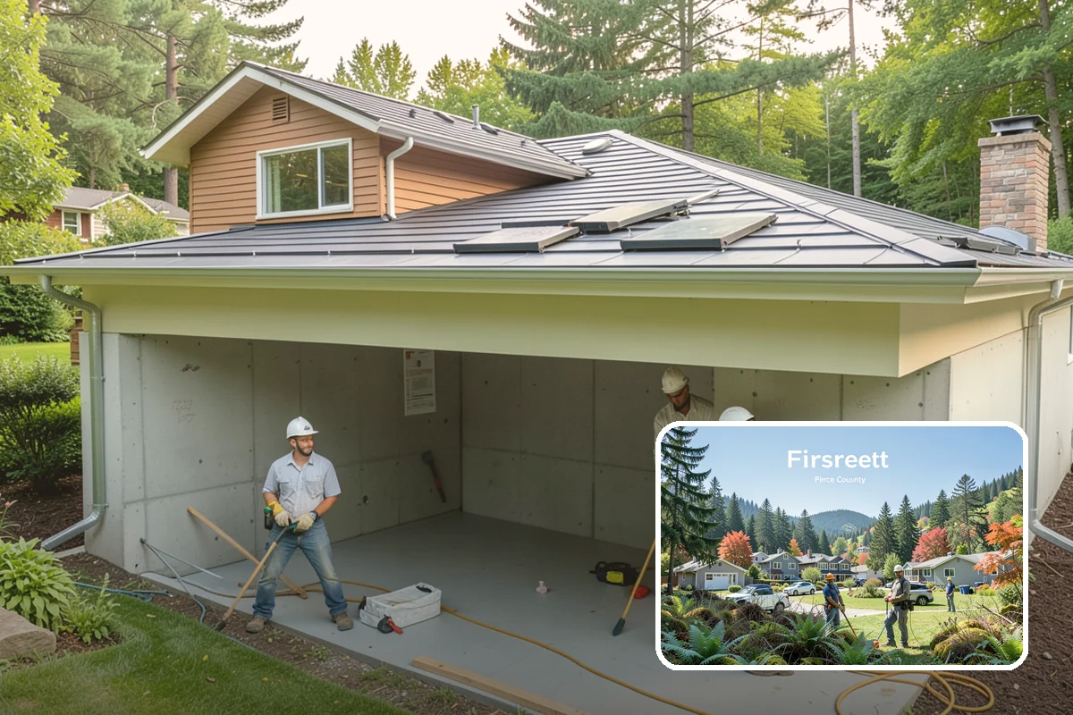 Roof Tear-Off in Fircrest, Pierce County, WA - Removes all old roofing layers