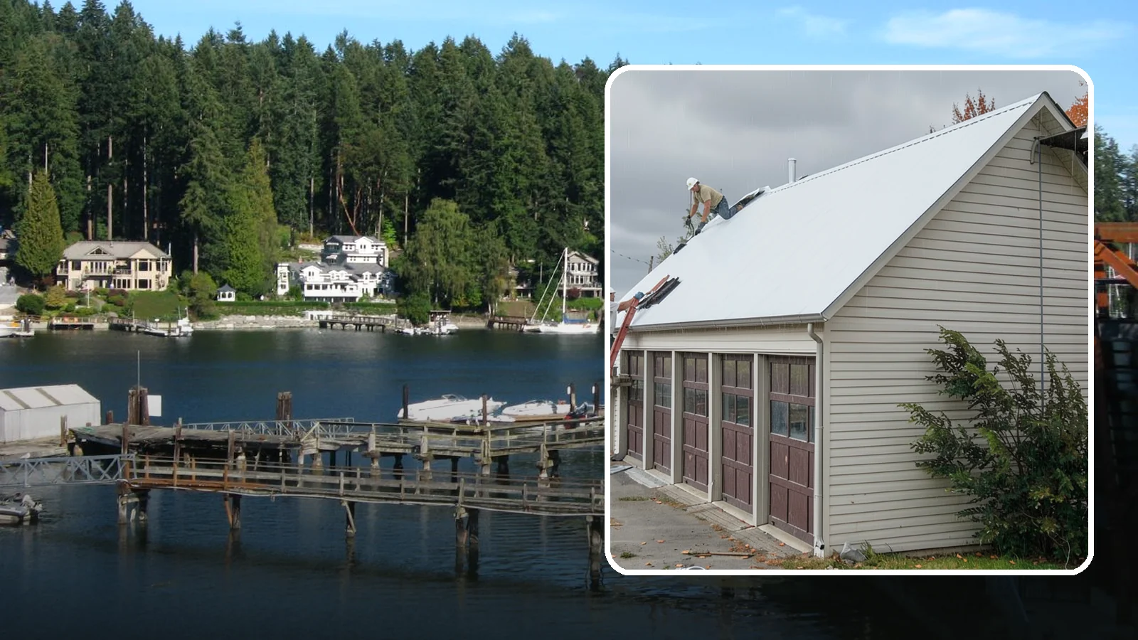 Roof Tear-Off in Gig Harbor, Pierce County, WA - Professional roof tear-off that fully strips old roofing and prepares a clean deck for your new system.